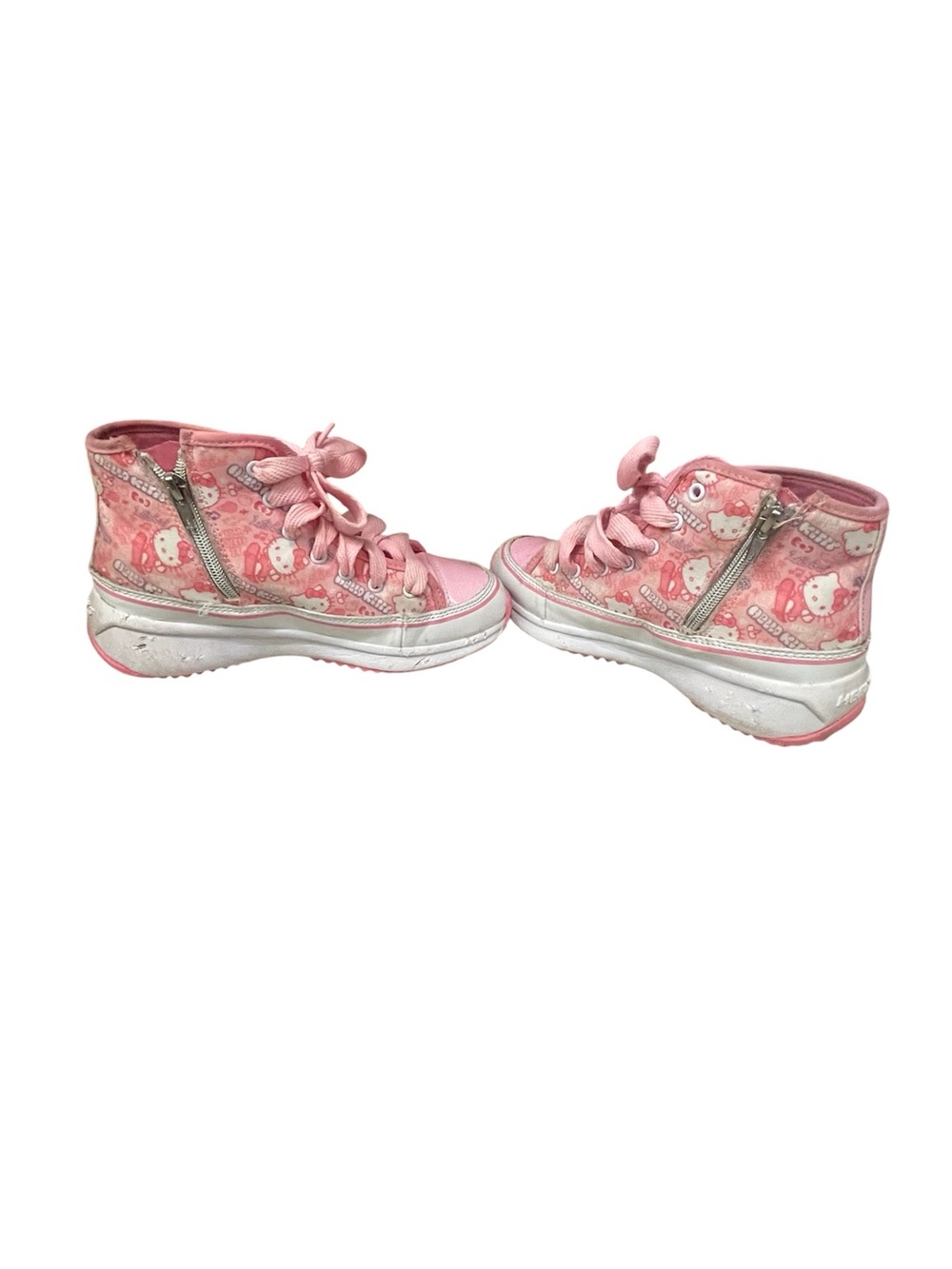 Heelys Pink Hello Kitty High-Top Kids Sneakers - Picture 3 of 6